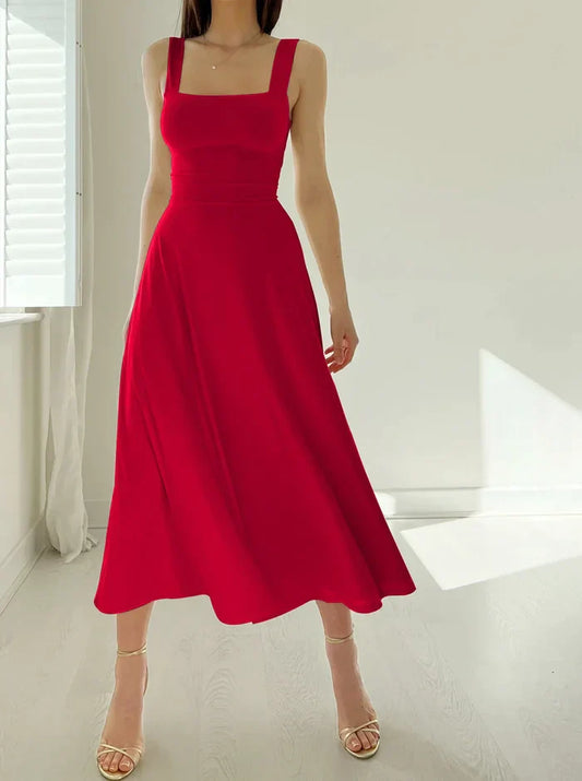 Seline - Neue dicke Riemen Slim Fit Mini Kleid für Sommer 2023