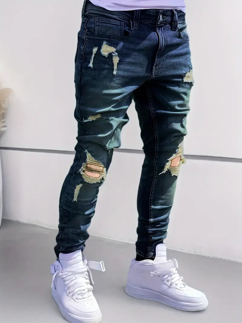 Henry – slim-fit-casual-jeans für herren