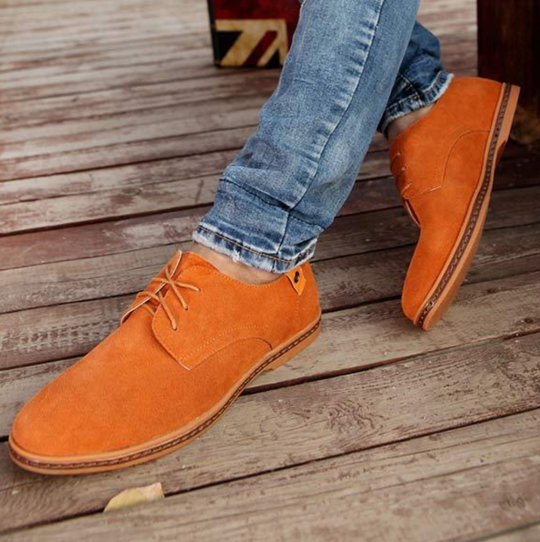 MASSIMO - Elegante Schuhe aus Wildleder für Männer