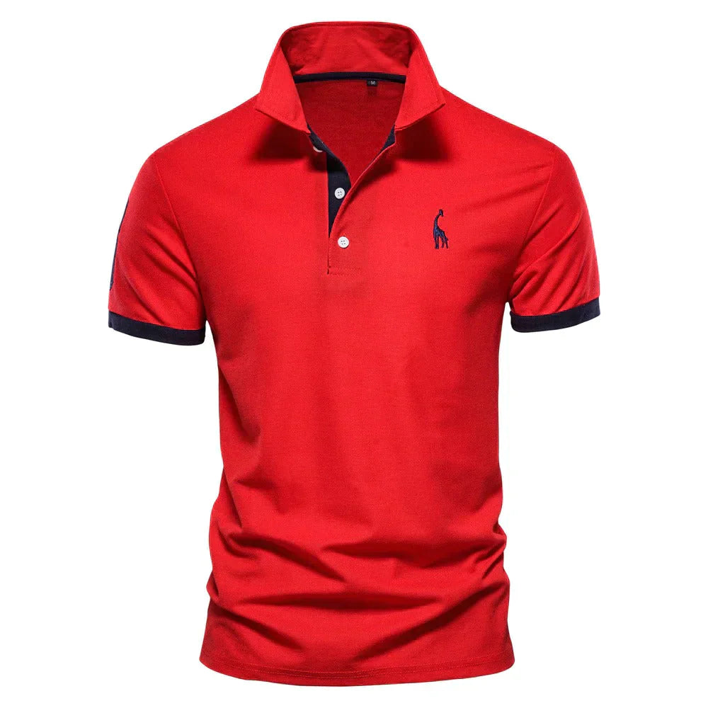 Polo Shirt rot für Herren