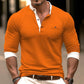 Maik - stylisches langarm shirt für männer