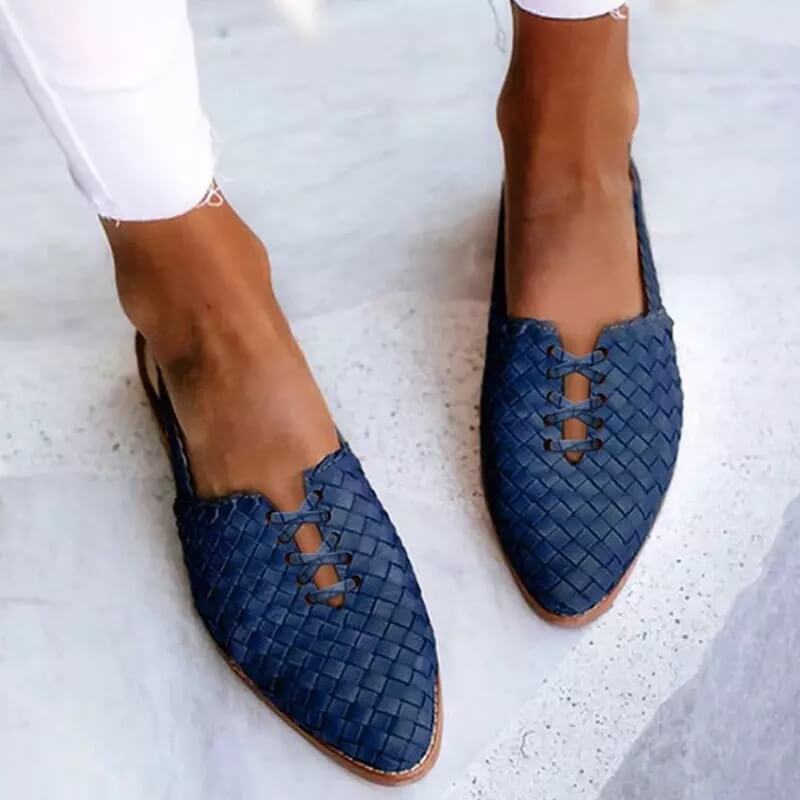 Slipper Schuhe Blau für damen