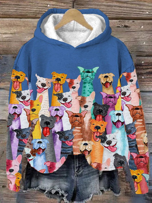 Vivy - Sweatshirt mit Tiermuster