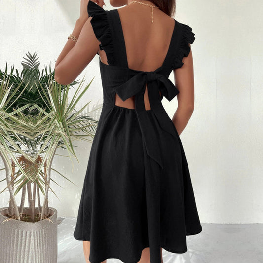 Romina™ | Mini-Kleid mit Rüschen
