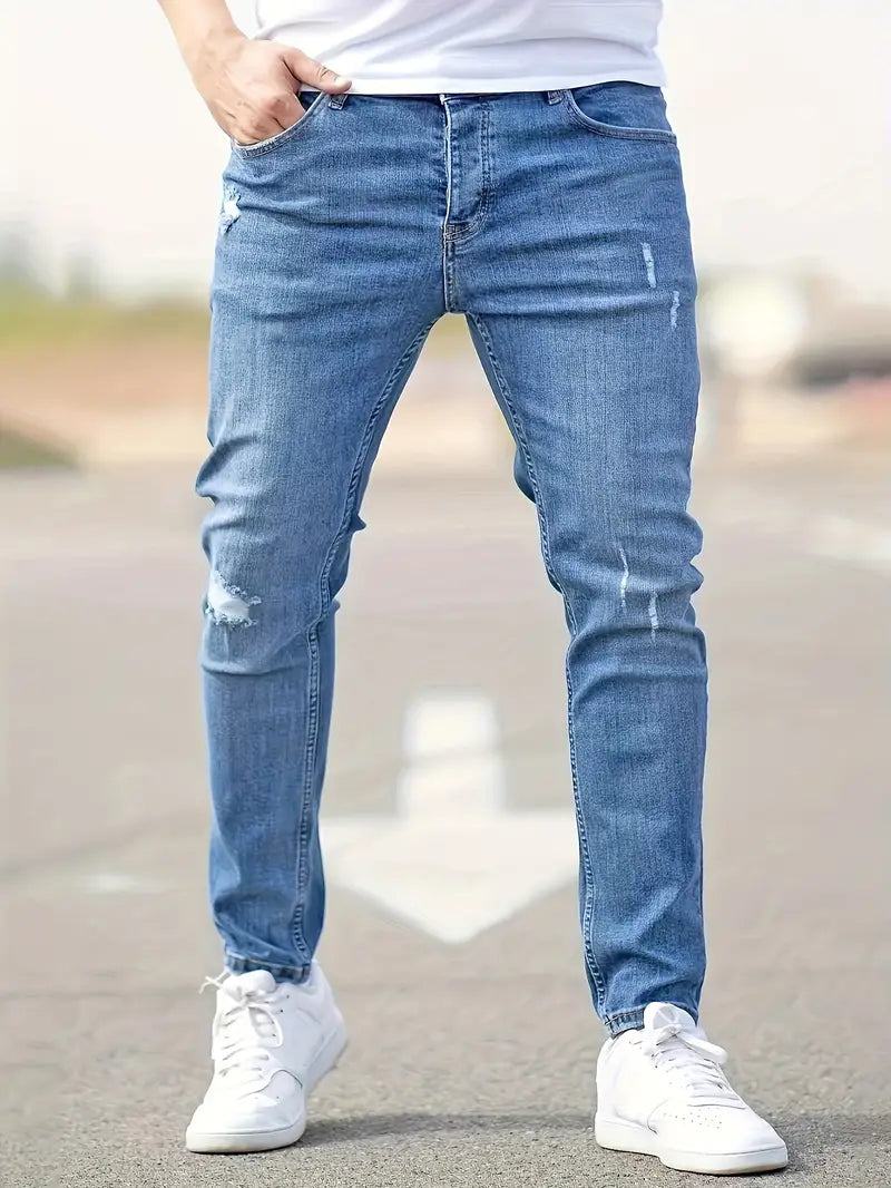 Liam – zerrissene jeans für den frühling