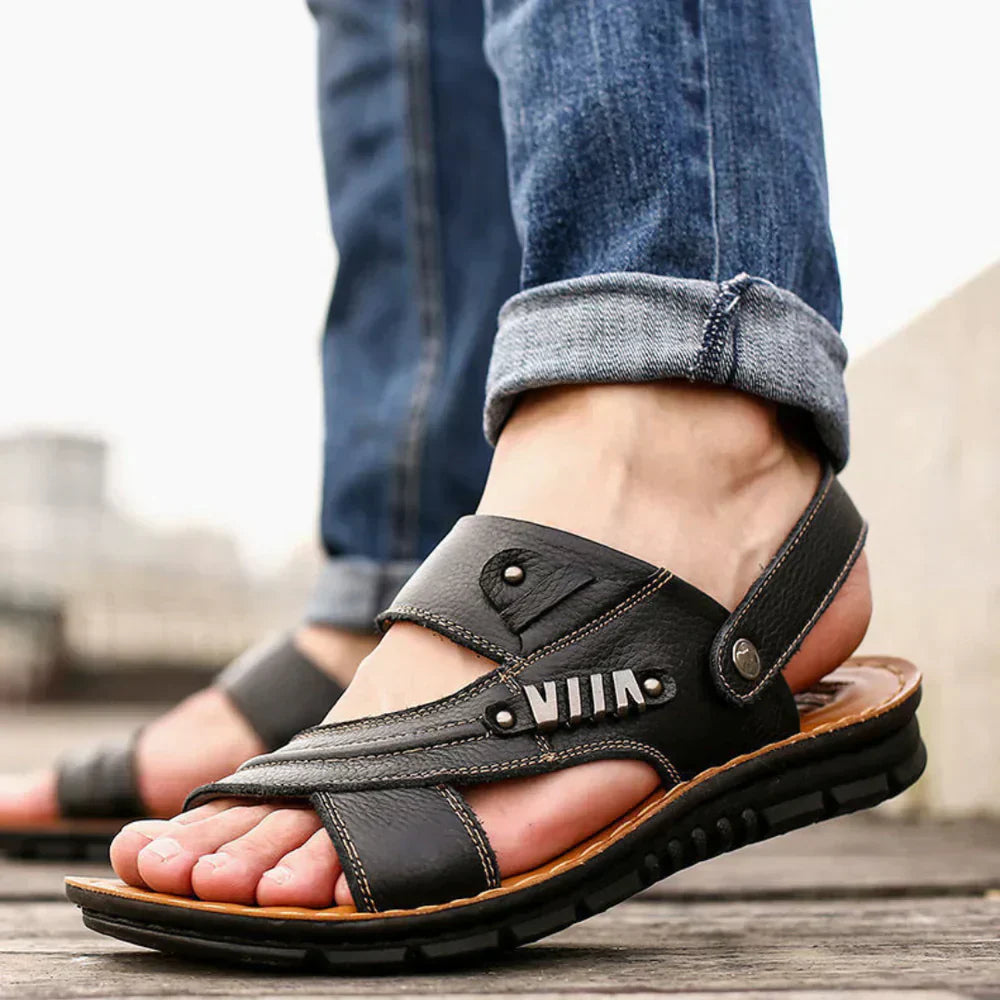 Elliano – hochwertige orthopädische sandalen für herren