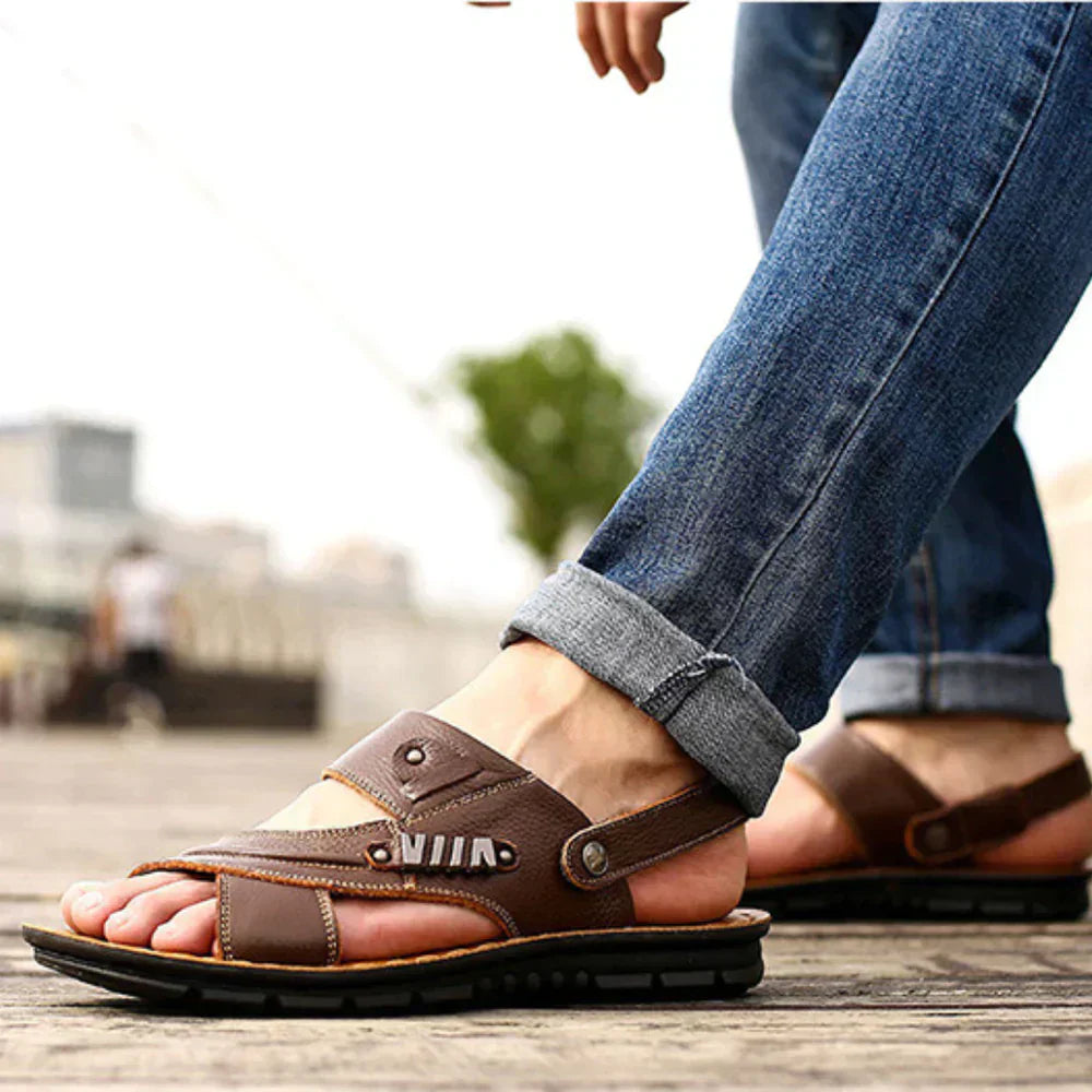 Elliano – hochwertige orthopädische sandalen für herren