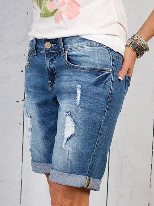 GERLIE - Bequeme Jeans Shorts für den Sommer