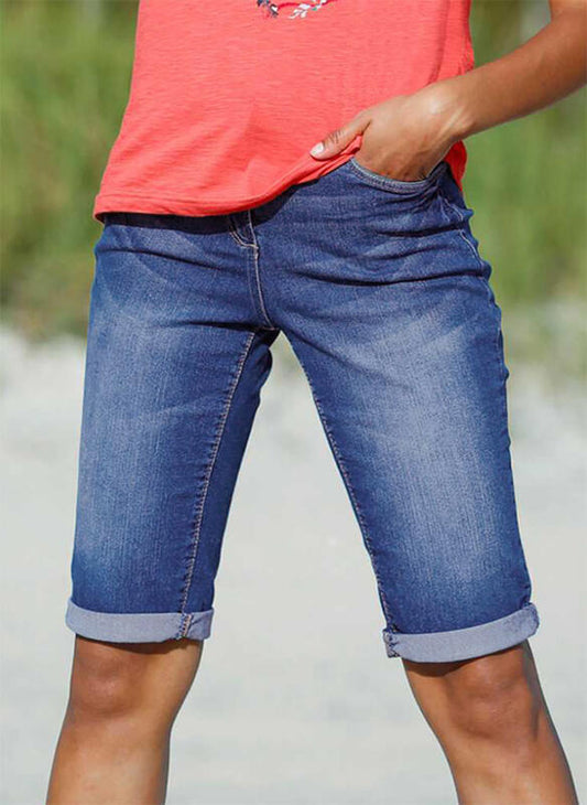 Amanda - Bequeme Jeans Shorts für den Sommer