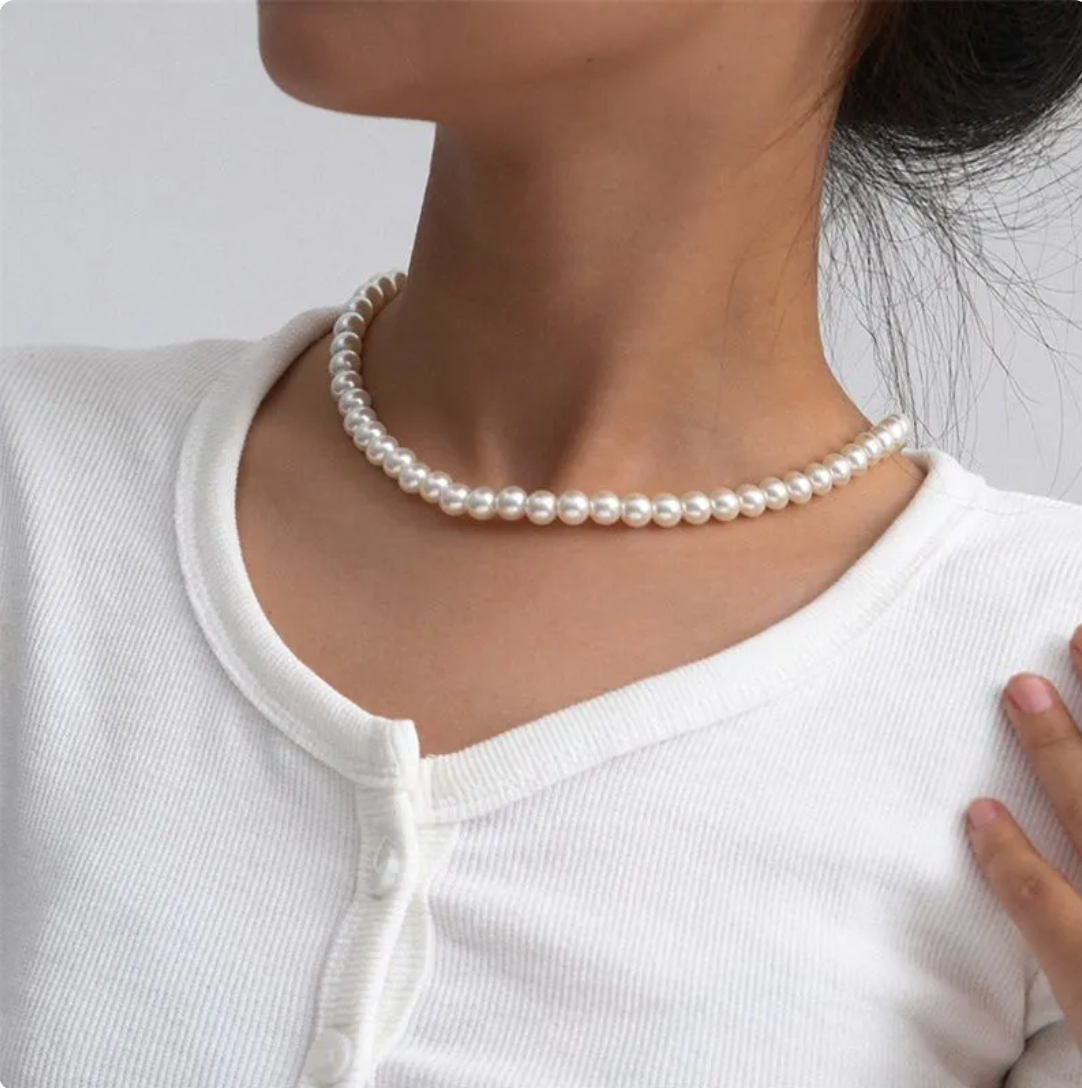 Hochwertige Perlenkette