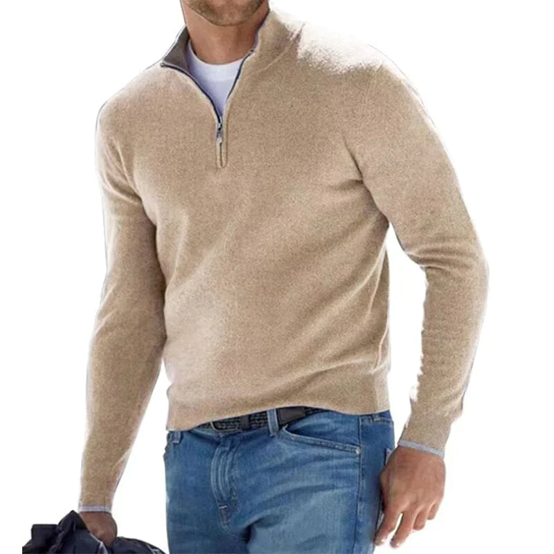 Ralph polo - stylischer zipper-pullover für herren